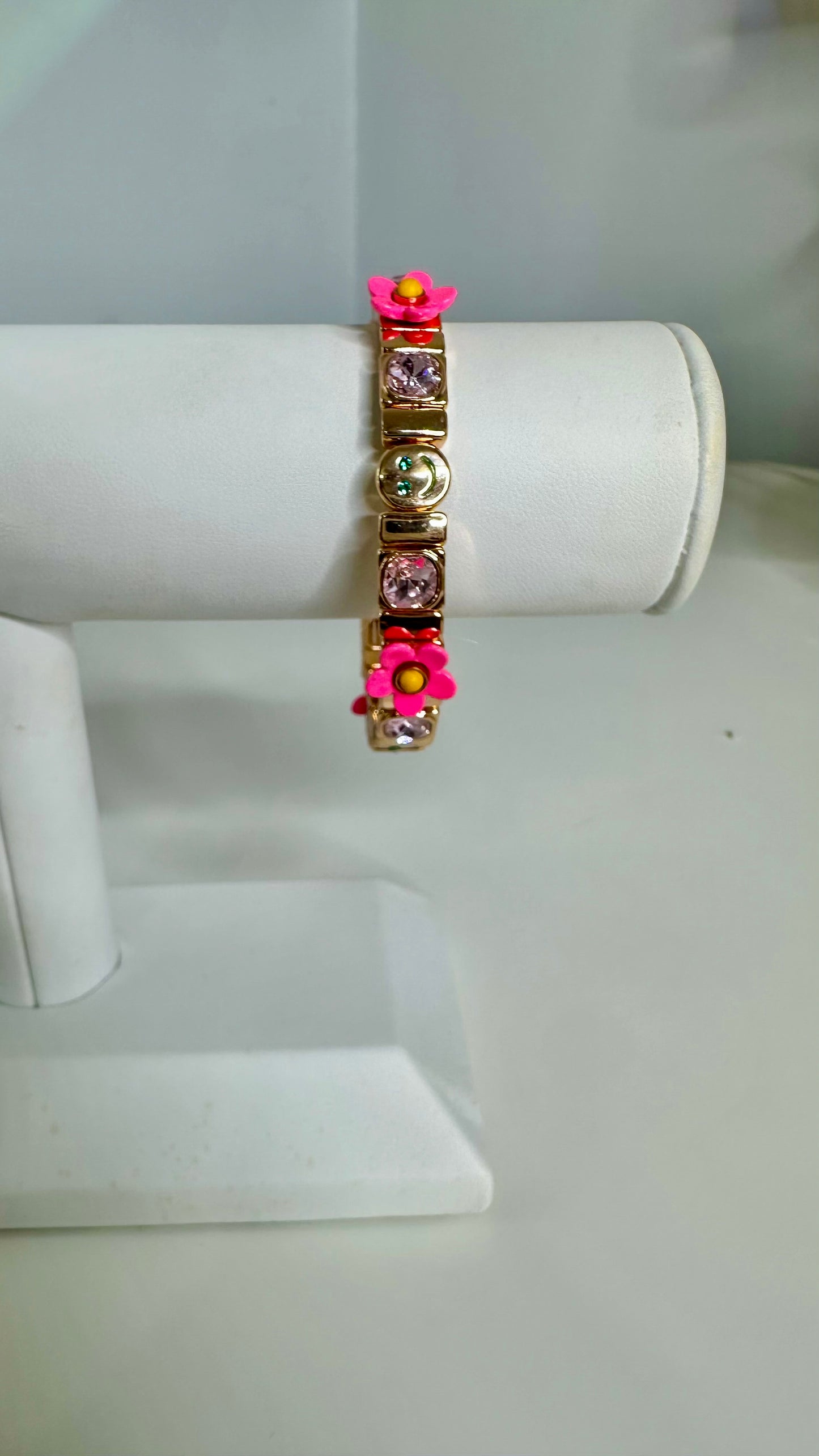 Pink Bloom Smiley