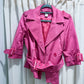 Nygard Pink Cropped Trench 3/4 Sleeves Women's Size 12P