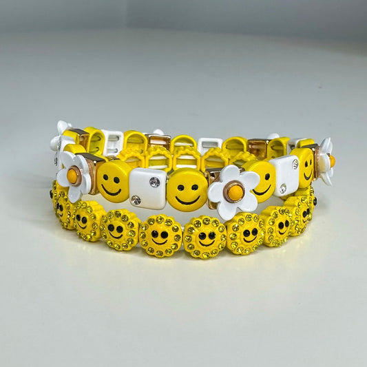 Daisy Girl Smiley Set