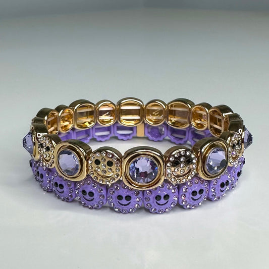 Lavender Joy Smiley Set