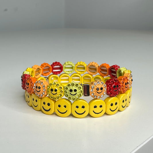 Sunburst Smiley Set